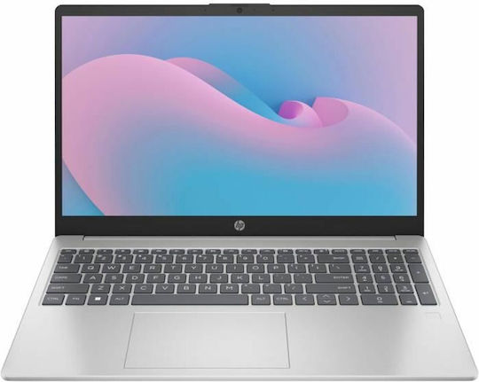 HP 15-fc0071nf 15.6" FHD (Ryzen 5-7520U/16GB/512GB SSD/W11 Home) Natural Silver (FR Keyboard) view 1
