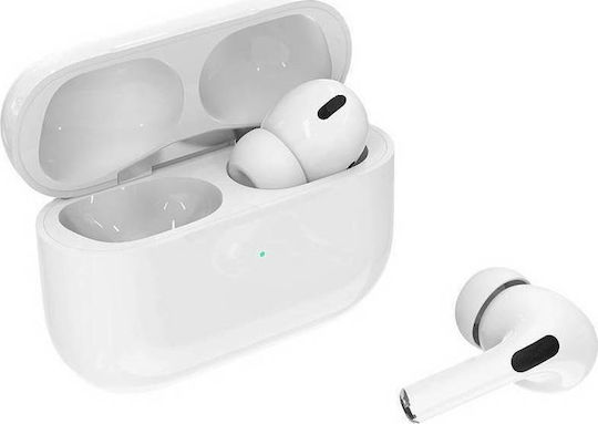 i3 Pro In-ear Bluetooth Handsfree Earphones with Sweat Resistance and Charging Case White Ansicht 4