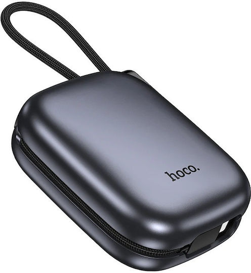 Hoco Q49 Power Bank 10000mAh with USB-C Port Gray view 5