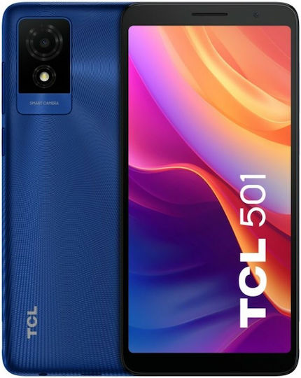 TCL 501 Dual SIM (2GB/32GB) Blue view 1