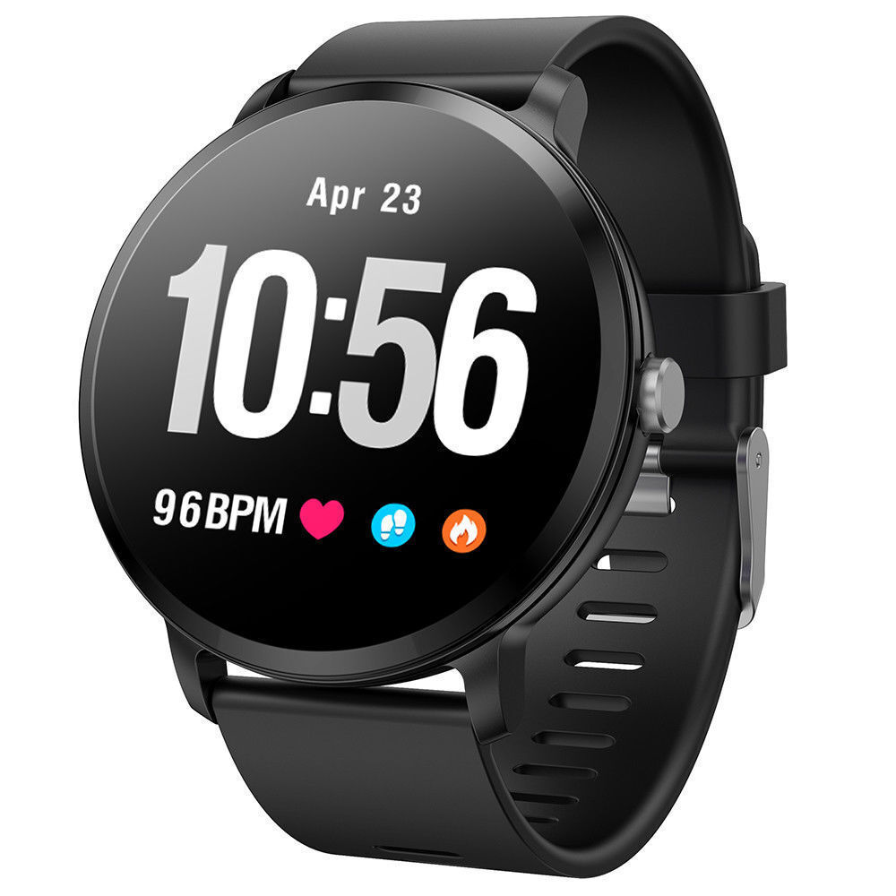LikeSmart Sport Fit V11 Smartwatch with Heart Rate Monitor (Black) view 2