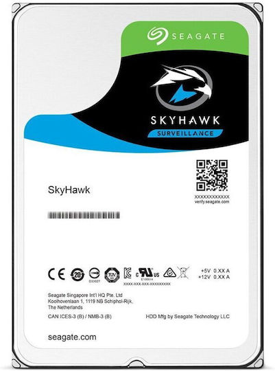 Seagate Skyhawk +Rescue 4TB HDD Hard Drive 3.5" SATA III with 256MB Cache for Recorder ST4000VX016 vue 6
