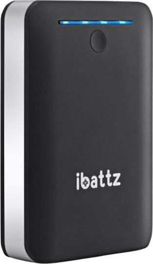 Silver Star Power Bank 12000mAh Black view 1