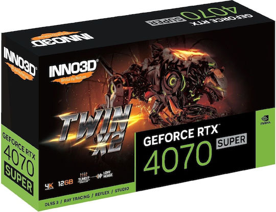Inno 3D GeForce RTX 4080 Super 16GB GDDR6X X3 Graphics Card view 4