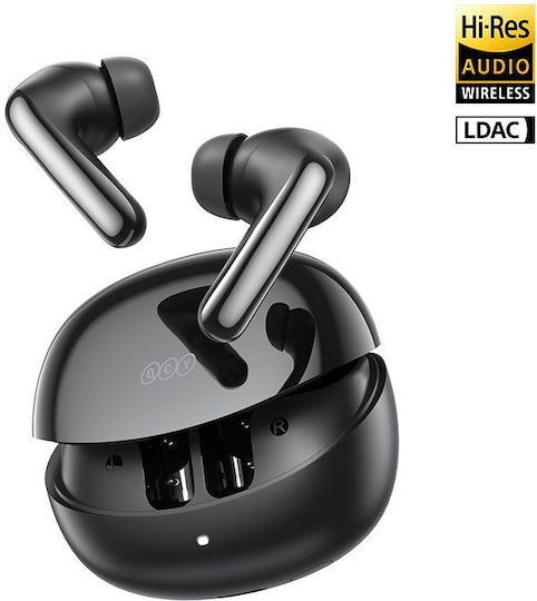 QCY MeloBuds N60 Bluetooth Handsfree Earphones with Sweat Resistance and Charging Case Black view 2