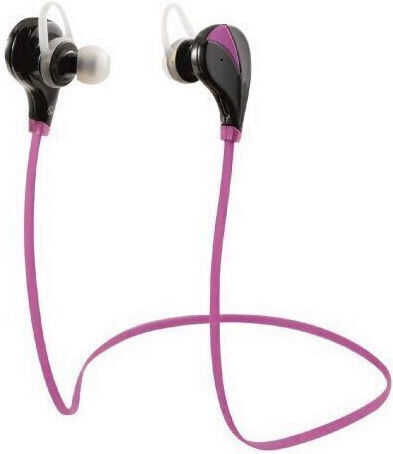 In-ear Bluetooth Handsfree Earphones Pink view 1