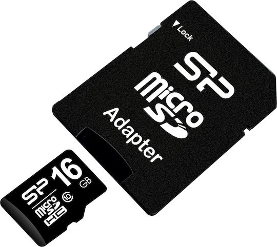 Silicon Power microSDHC 16GB Class 10 High Speed 40MB/s with Adapter view 3