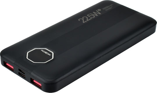 Moxom Power Bank 10000mAh 18W with 2 USB-A Ports and USB-C Port Power Delivery Black