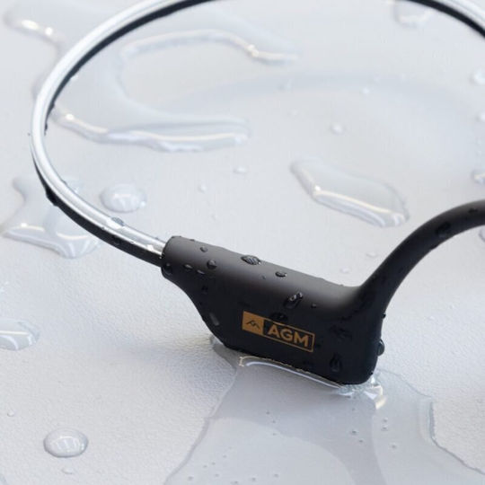 AGM Motion Buds 2 Bluetooth Handsfree Earphones with Sweat Resistance Black view 2
