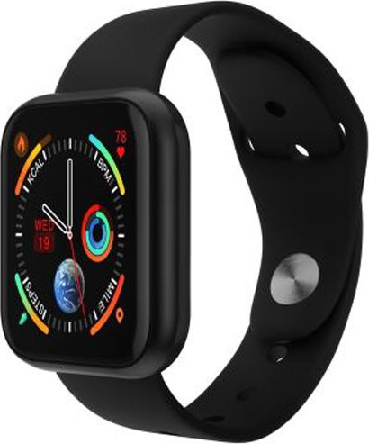 K6 Smartwatch with Heart Rate Monitor (Black)