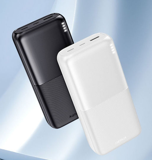 Remax RPP-177 Power Bank 30000mAh with USB-A Port and 2 USB-C Ports Black view 5