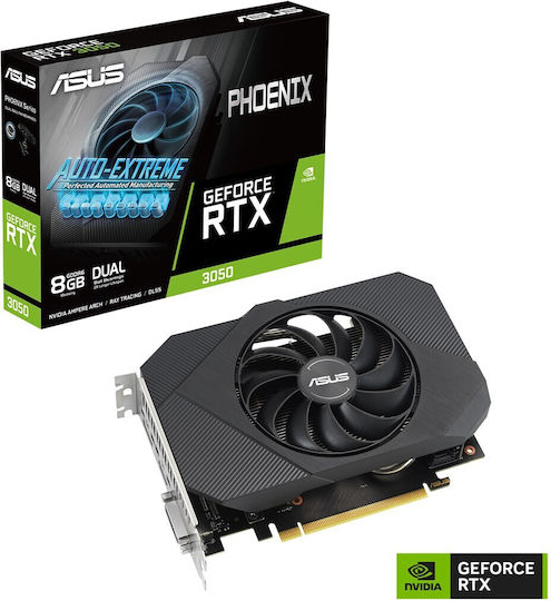 Asus GeForce RTX 3050 8GB GDDR6 Phoenix v2 Graphics Card (90YV0GH8-M0NA00) view 5