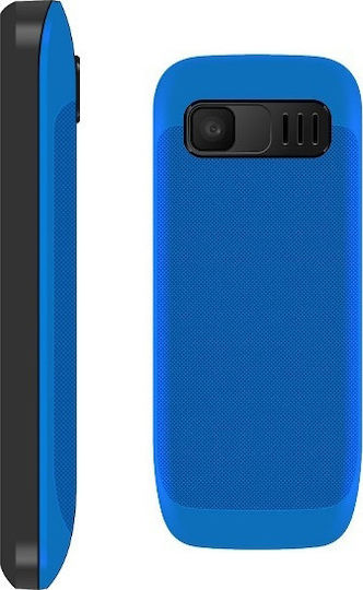 MaxCom MM135 Dual SIM Mobile with Buttons Blue view 3