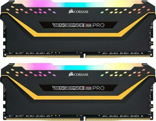 Corsair Vengeance RGB Pro DDR4 16GB RAM with 2x8GB Modules and Speed 3200 for Desktop CMW16GX4M2C3200C16