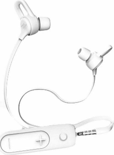 iFrogz Sound Hub Sync In-ear Bluetooth Handsfree Earphones with Sweat Resistance White