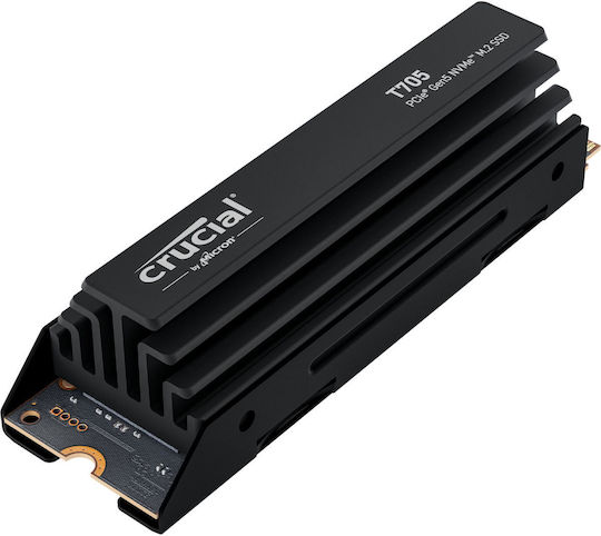 Crucial T705 With Heatsink SSD 1TB M.2 Type With PCI Express 5.0 Connection And Heatsink CT1000T705SSD5 view 2