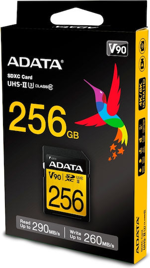 Adata Premier One SDXC 256GB Class 10 U3 V90 UHS-II view 3