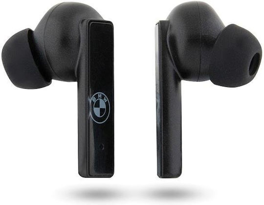 BMW Signature Collection In-ear Bluetooth Handsfree Earphones with Charging Case Black vue 4