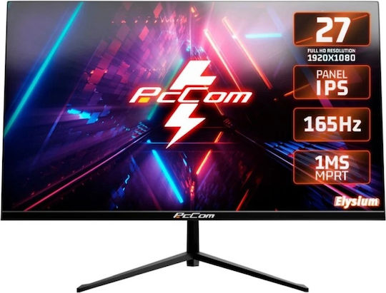 PcCom Elysium GO2780 IPS Gaming Monitor 27" FHD 1920x1080 165Hz with Response Time 3ms GTG