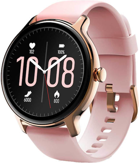 HAMA Fit Watch 4910 with Heart Rate Monitor (Pink) view 1
