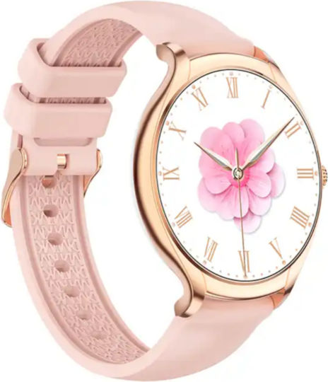 46mm Smartwatch with Heart Rate Monitor (Pink) Ansicht 4