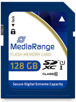 MediaRange SDXC 128GB Class 10 U1 UHS-I view 2