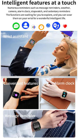 Microwear H35 Smartwatch (Gold) view 7