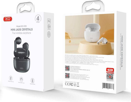 XO X33 Tws In-ear Bluetooth Handsfree Earphones with Charging Case Black view 2