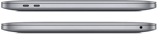 Apple MacBook Pro 13.3" (2022) QHD+ (M2/16GB/256GB SSD) Space Grey (GR Keyboard) view 4