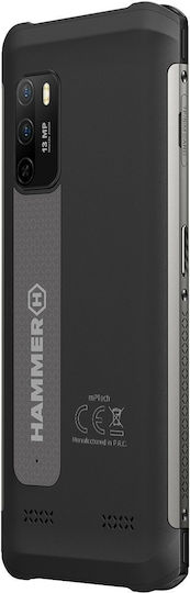 Hammer Iron 4 Dual SIM (4GB/32GB) Resistant Smartphone Black / Silver view 7