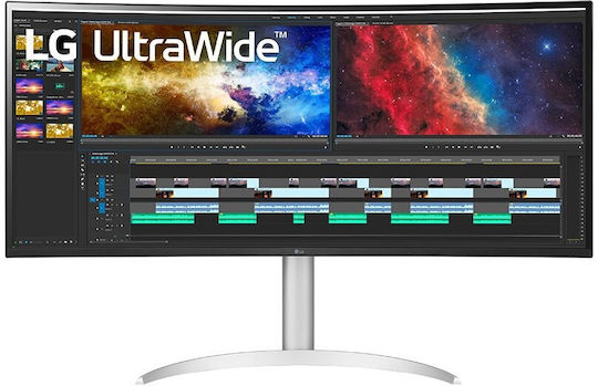 LG 38BQ85C-W Ultrawide IPS HDR Curved Monitor 37.5" QHD 3840x1600 with Response Time 5ms GTG