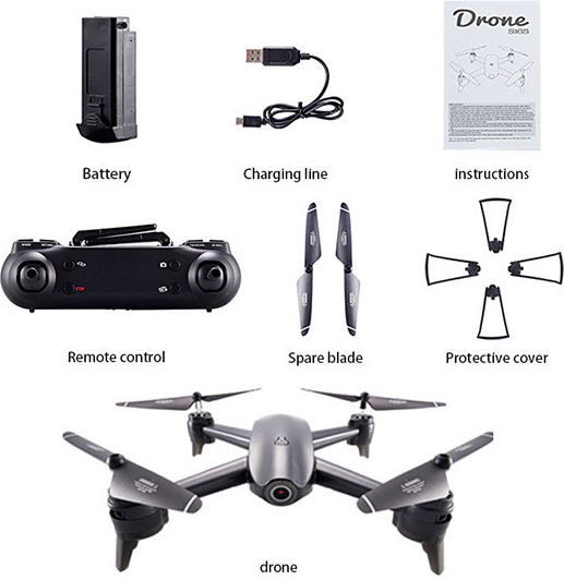 Pihot P20 Drone with 4K Camera and Controller view 2