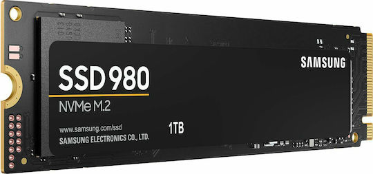 Samsung 980 SSD 1TB M.2 Type with PCI Express 3.0 Connection MZ-V8V1T0BW view 4