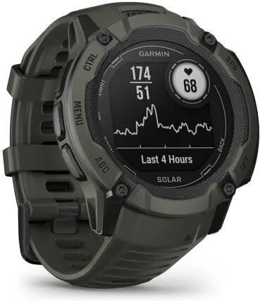 Garmin Instinct 2X Solar 50mm Waterproof Smartwatch with Heart Rate Monitor (Moss) view 7