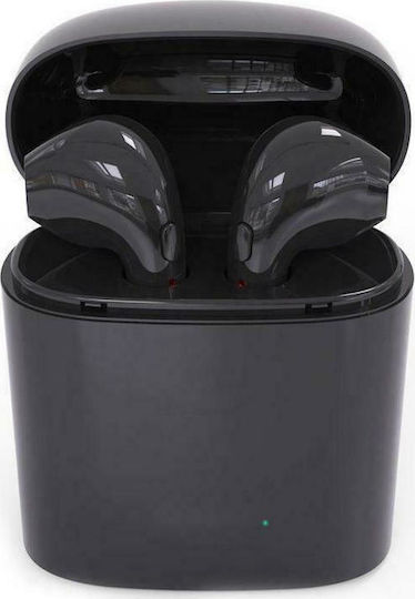 i7s Earbud Bluetooth Handsfree Earphones with Charging Case Black view 2