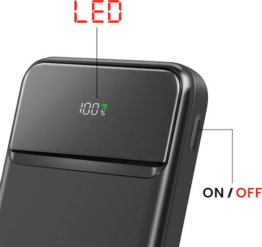 Swissten Power Bank 10000mAh 22.5W Black view 8