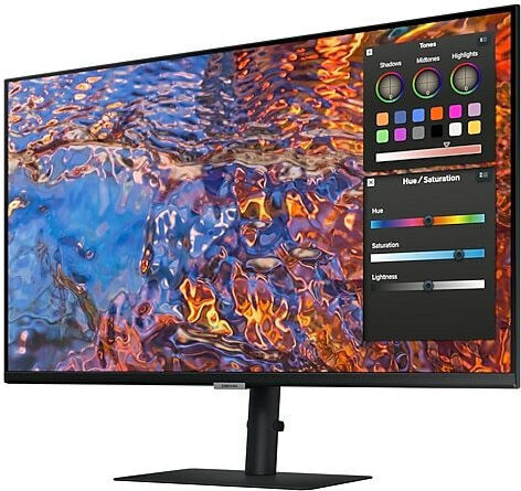 Samsung S80PB IPS HDR Monitor 32" 4K 3840x2160 with Response Time 5ms GTG view 4