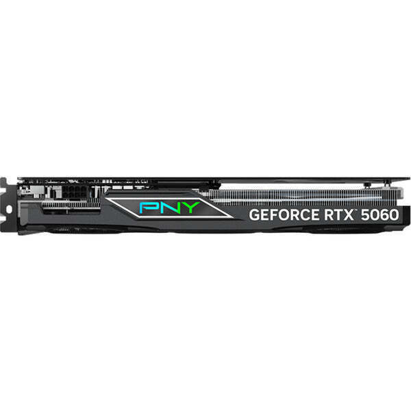 PNY GeForce RTX 5060 8GB GDDR7 ARGB EPIC-X RGB OC Triple Fan Graphics Card VCG50608TFXXPB1-O view 6