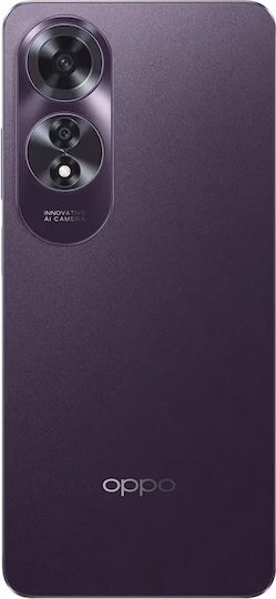 Oppo A60 Dual SIM (8GB/256GB) Midnight Purple view 8