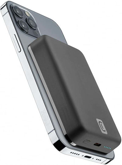 Cellular Line MagSafe Power Bank 10000mAh Black view 5