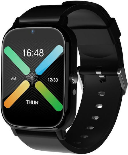 DCU Senior Smartwatch with Heart Rate Monitor (Black)