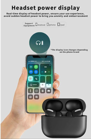 i3 Pro In-ear Bluetooth Handsfree Earphones with Sweat Resistance and Charging Case White Ansicht 9