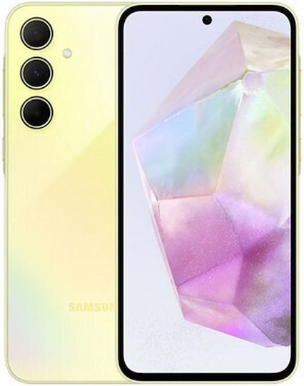 Samsung Galaxy A55 5G Dual SIM (8GB/128GB) Awesome Lemon view 3