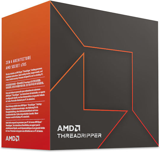 AMD Ryzen Threadripper 7980X 3.2GHz Processor 64 Core for Socket sTR5 in Box view 3