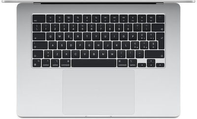Apple MacBook Air 15" (2024) 15.3" Retina Display (M3-8-core/8GB/256GB SSD) Silver (US Keyboard) vue 2