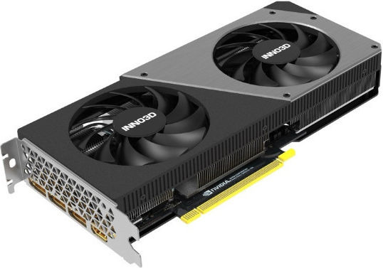Inno 3D GeForce RTX 4070 12GB GDDR6 Twin X2 Graphics Card view 3