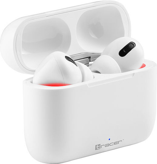 Tracer T4 In-ear Bluetooth Handsfree Earphones with Charging Case Beige