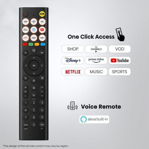 Hisense Smart TV 75" 4K UHD Mini LED E8S HDR (2025) 75E8S view 6