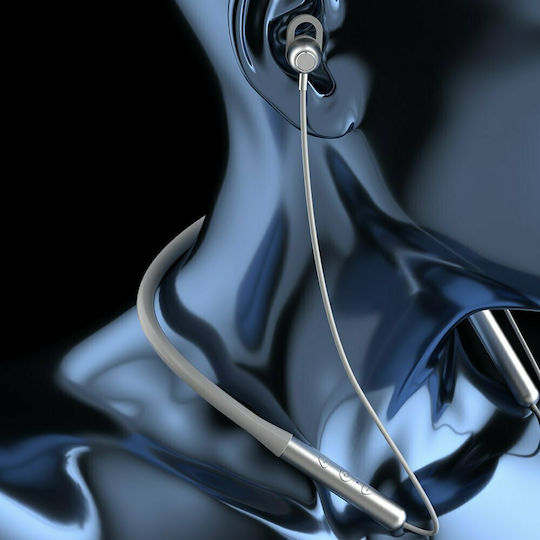 Dudao U5a In-ear Bluetooth Handsfree Earphones Silver view 2