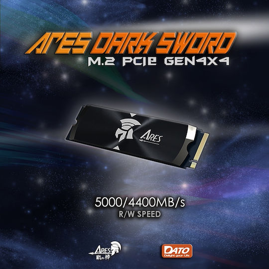 Dato Ares Dark Sword SSD 8.2TB M.2 PCI Express 4.0 view 5